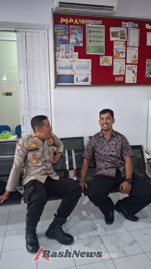 Kasat Binmas Polres Tabanan Sambangi Koperasi Mulia Sejahtera, Ajak Karyawan Tingkatkan Kewaspadaan dan Sinergi Kamtibmas