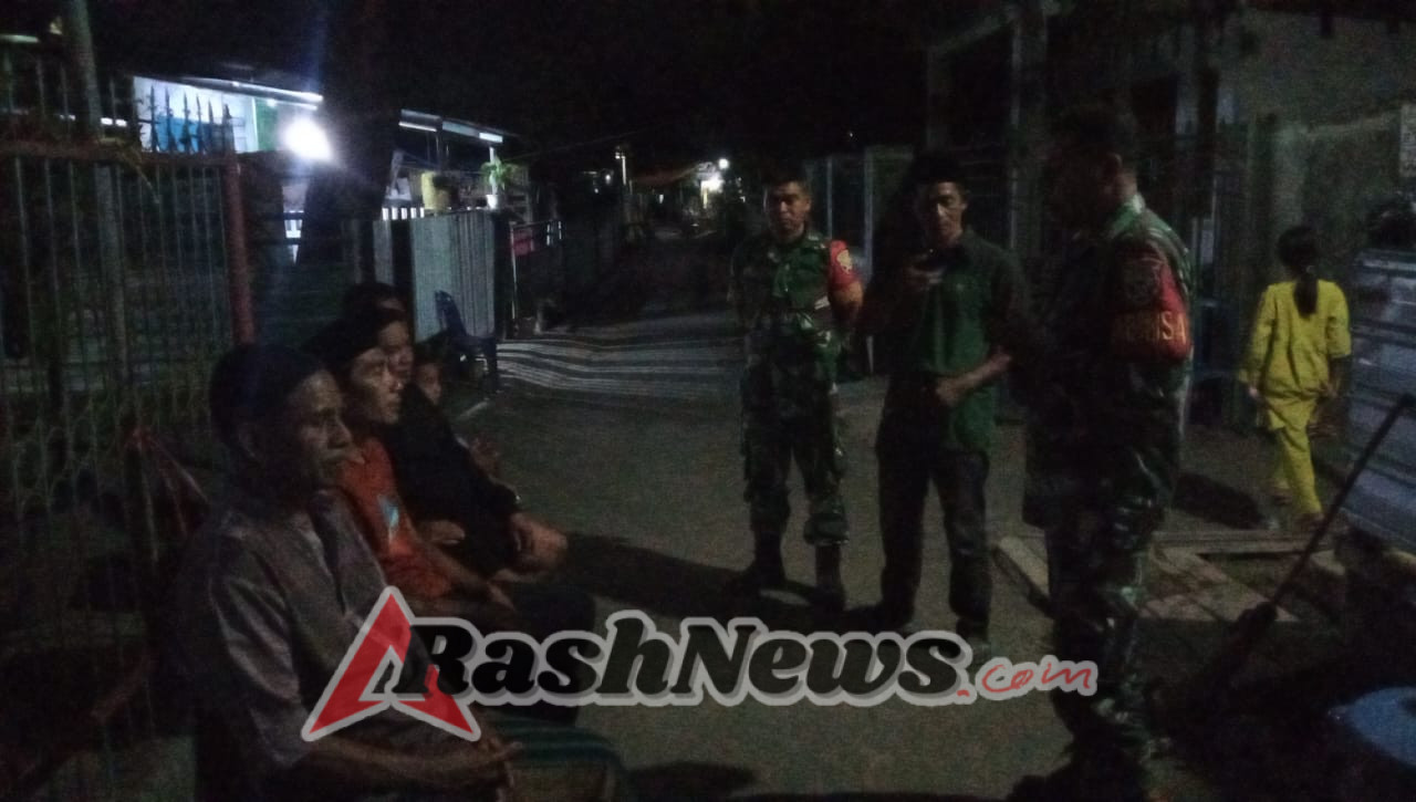 Siskamling Terpadu di Kelurahan Sambina’e, Masyarakat Wujudkan Kondusifitas Kamtibmas