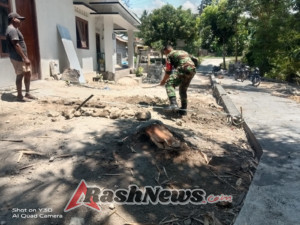 Babinsa Ende Ajak Warga Aktif Jaga Kamtibmas Lewat Kegiatan Komsos di Wilayah Binaan