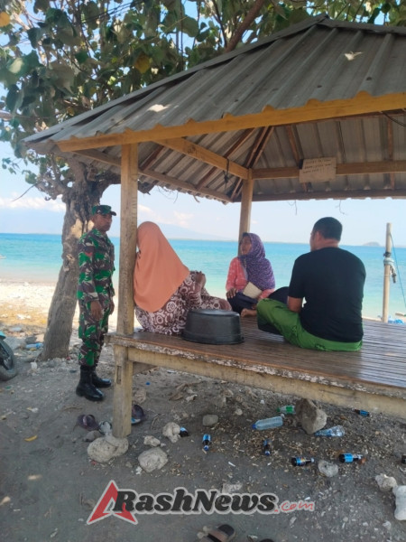 Babinsa Koramil 1628-04/Poto Tano Terus Perkuat Sinergi dengan Warga Lewat Komsos