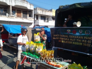 Respons Tinggi Warga Ende, GPM Kodim 1602/Ende Capai 159 Ton Penyaluran Beras