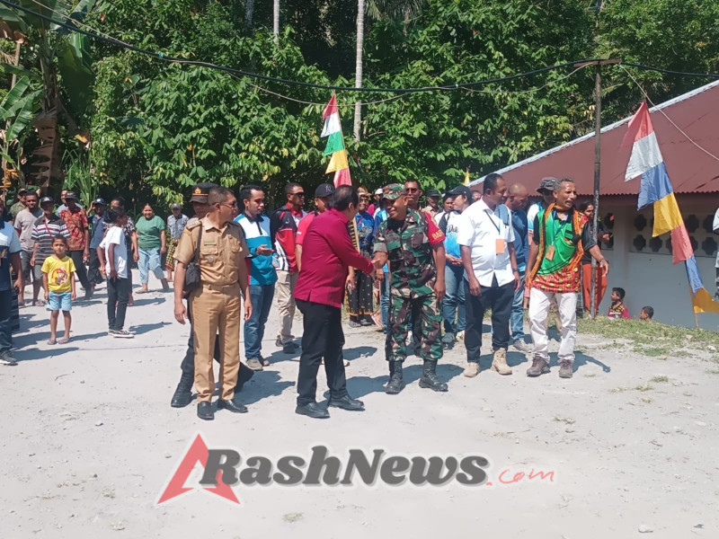 Kehadiran Babinsa Warnai Semangat PORSI Tingkat SMP di Kecamatan Nangaroro