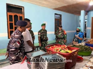 Kodim 1622/Alor Turun Langsung Pastikan Kelayakan Dapur Program Makan Bergizi Gratis