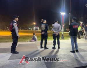 Polres Tabanan Gelar Blue Light Patrol, Antisipasi Keramaian dan Ciptakan Rasa Aman di Malam Hari