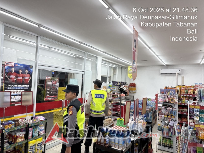 Antisipasi Tindak Kejahatan Di Malam Hari Polsek Selbar Gelar Patroli Malam