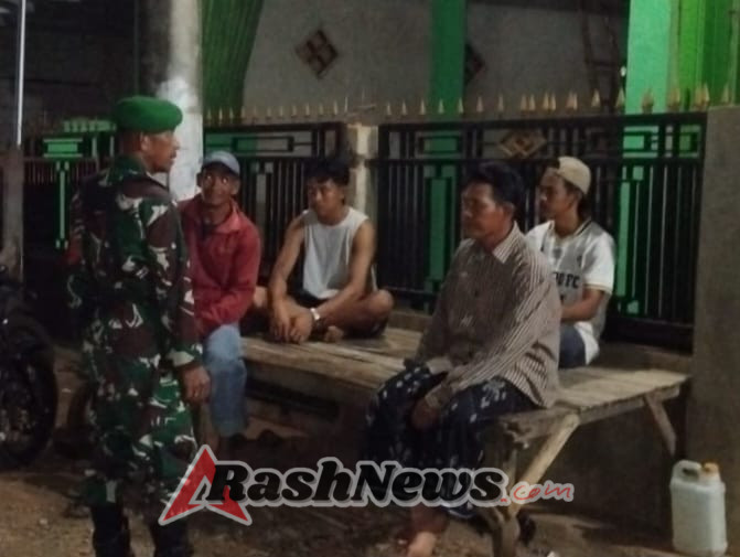 Kegiatan Kongkow Babinsa Bina Desa Wujudkan Lingkungan Bersih, Aman, dan Harmonis