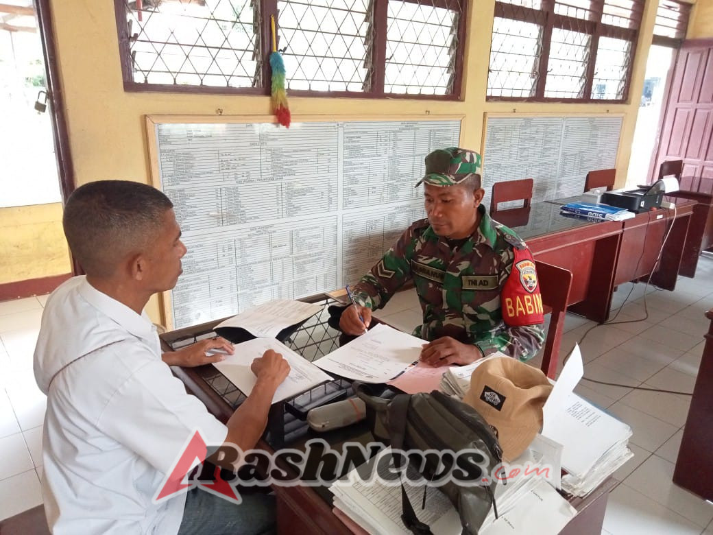 Wujudkan Kamtibmas, Babinsa Ende Timur Giat Komunikasi Sosial di Wilayah Binaan