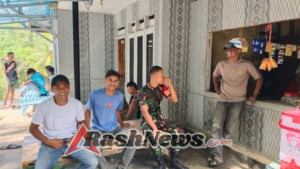 Dekatkan Diri ke Masyarakat, Kopda Khairil Mustafa Gelar Komsos di Wilayah Binaan