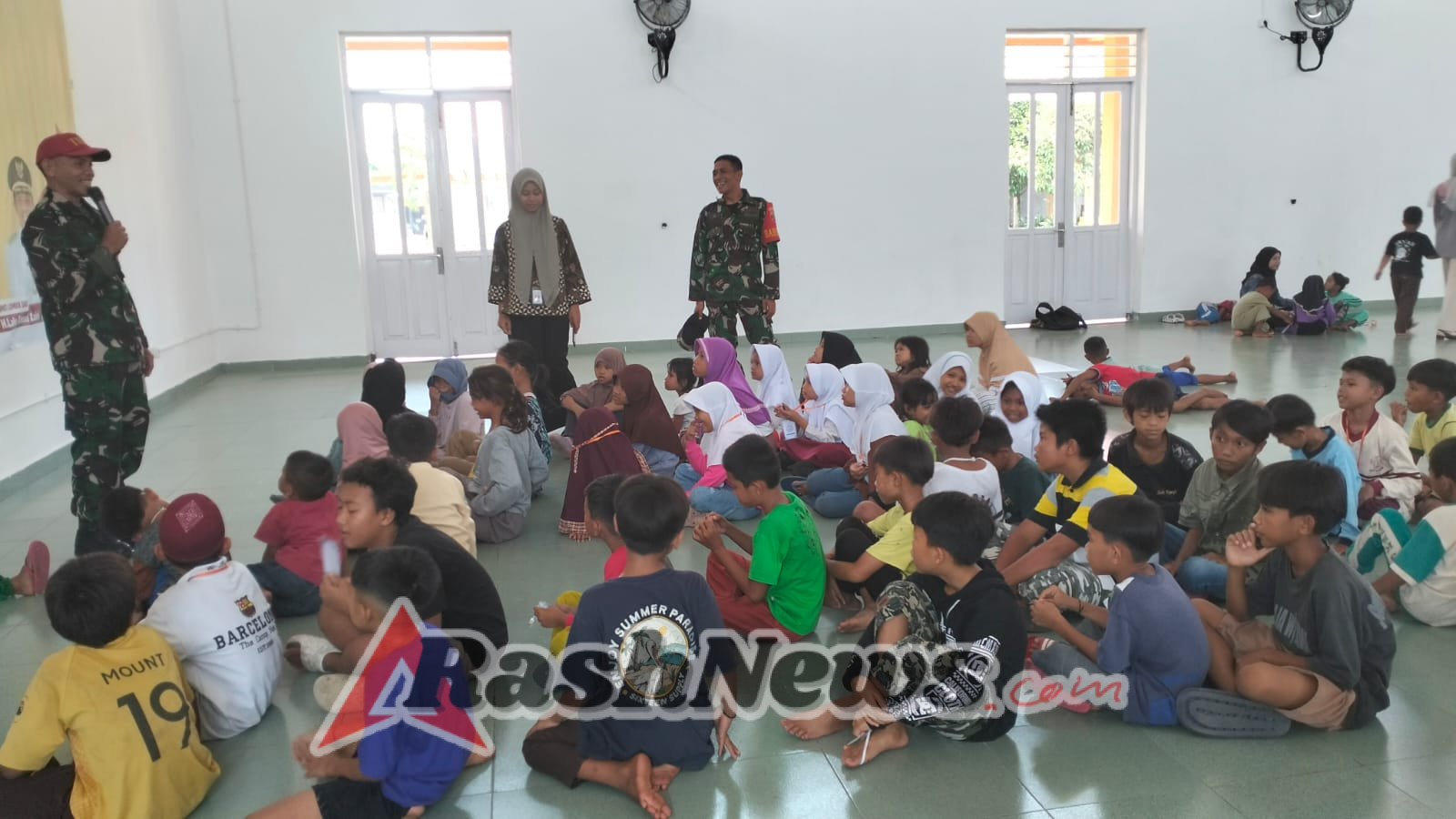 Koramil 1606-07/Gunungsari Bina Generasi Muda Cinta Tanah Air