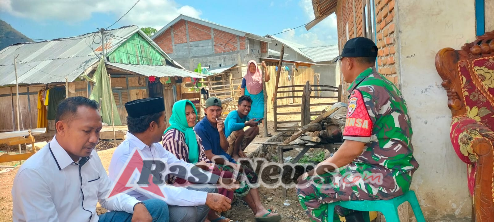 Sinergi Babinsa dan Kades Ranggo Bangun Kebersamaan Warga