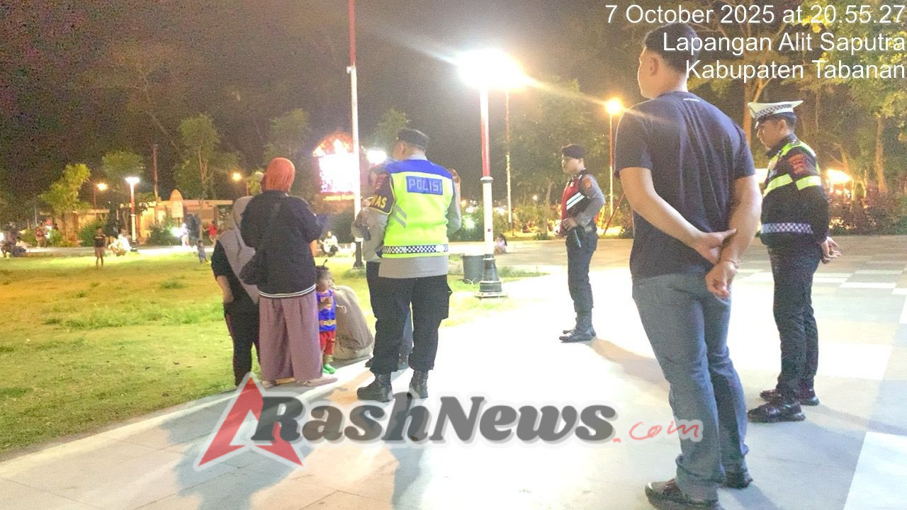 Polres Tabanan Gencarkan Blue Light Patrol, Wujud Nyata Kehadiran Polisi di Tengah Masyarakat Malam Hari