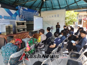 Babinsa 1623-08/Kubu apresiasi kegiatan program mahasiswa Itekes Bali di Desa binaan.