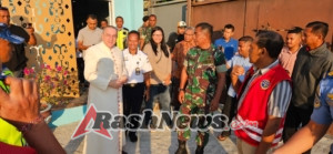 Mayor Inf Sambudi Wakili Dandim 1601 Sumba Timur dalam Acara Keberangkatan Duta Vatikan