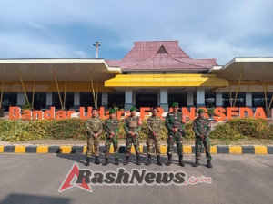 Meningkatkan Keamanan, Kodim 1603/Sikka dan Komcad Gelar Patroli Bersama di Kota Maumere