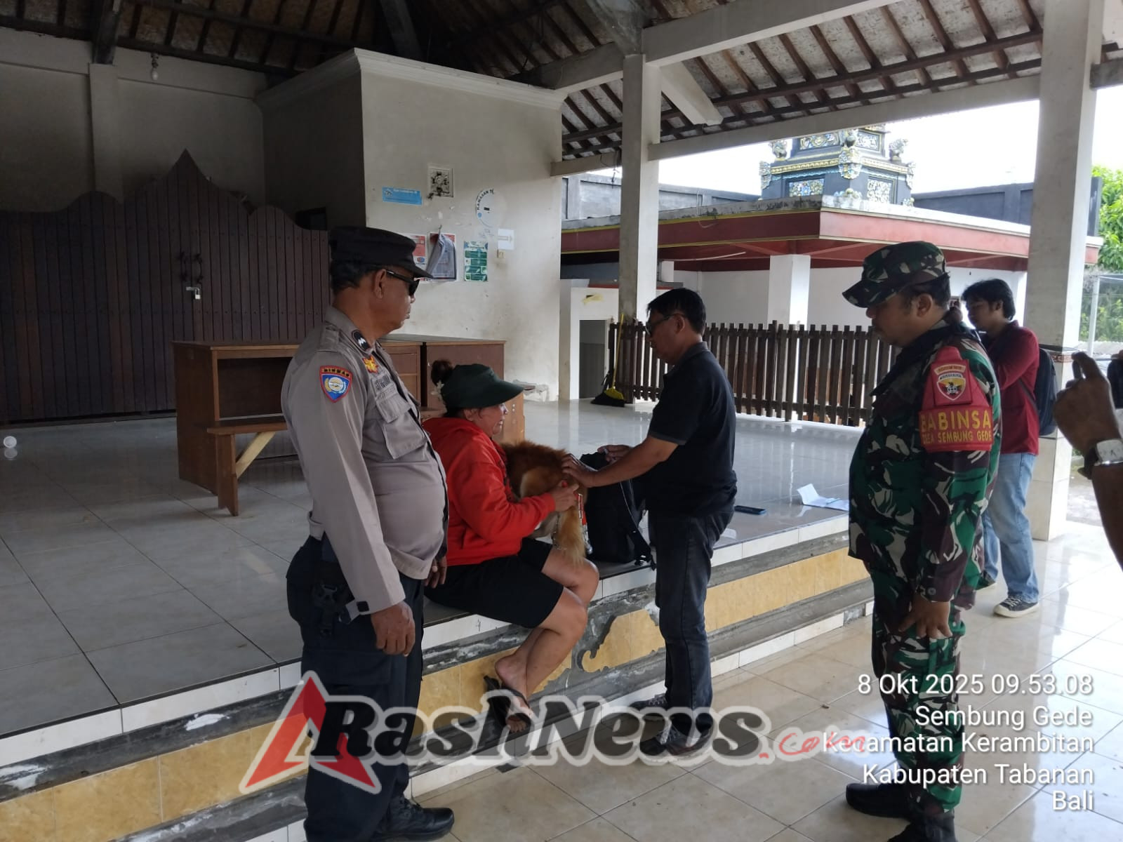 Serma Trisnawan Sinergi dengan Dinkeswan Tabanan dalam Vaksinasi Rabies Massal