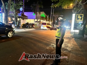 Urai Kemacetan Sore Hari Polsek Kuta Utara Gelar Personel  Wujudkan Arus Lalu Lintas Lancar