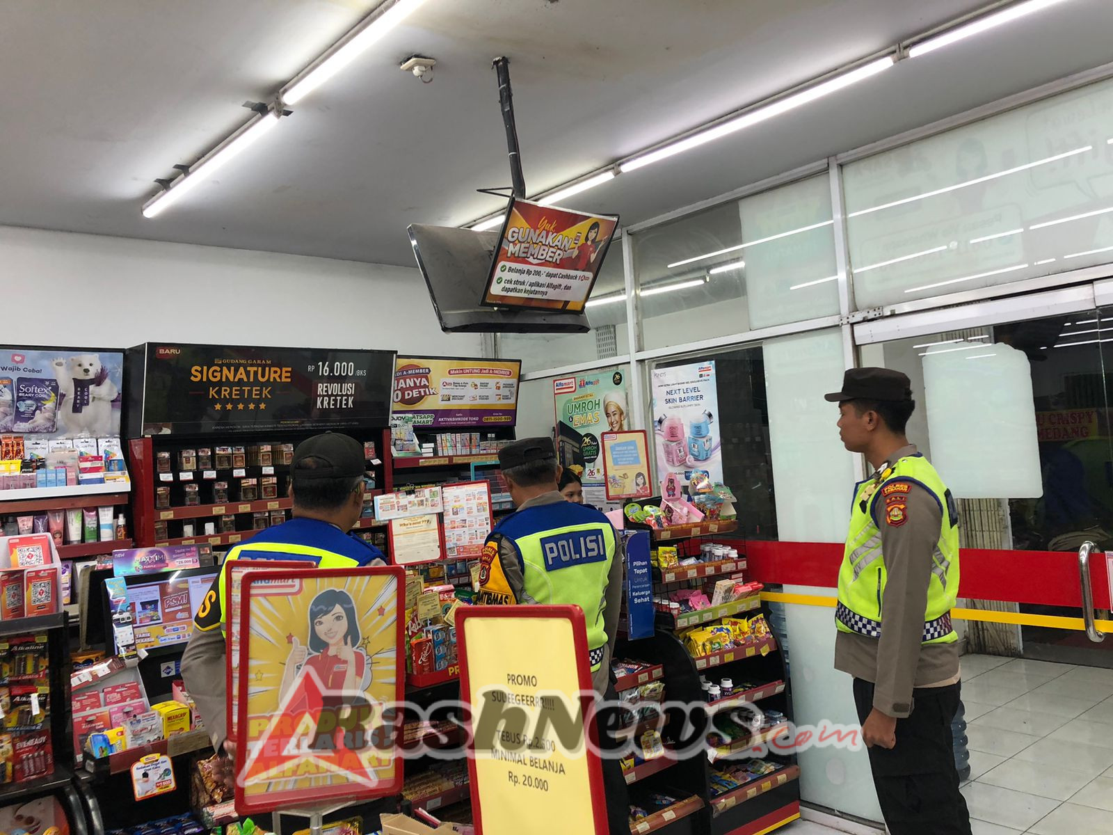 Patroli Blue light Polsek Kerambitan upaya Cipta Kondisi yang Kondusif.