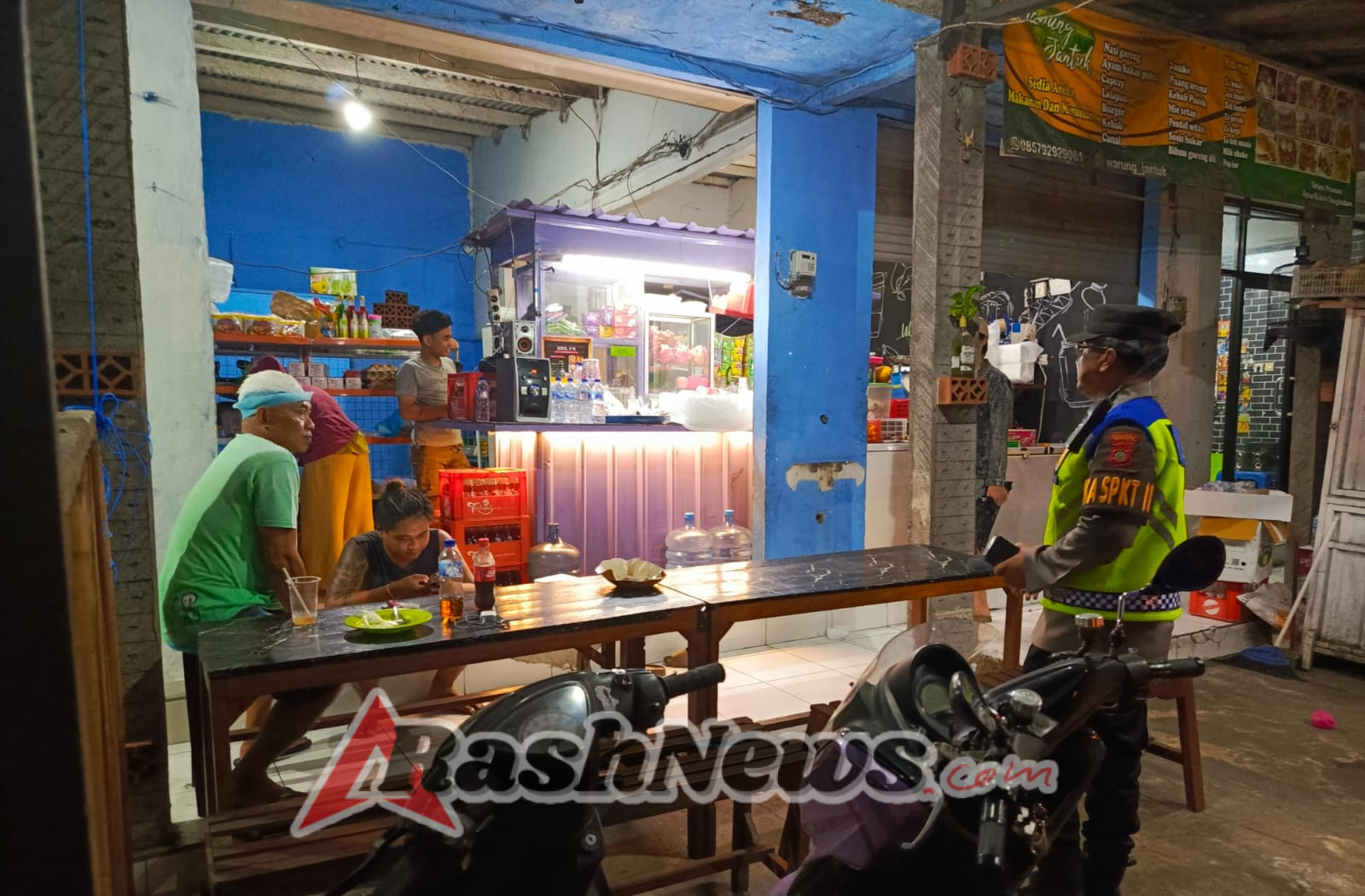 Antisipasi Tindak Kejahatan Di Malam Hari Polsek Selbar Gelar Patroli Malam