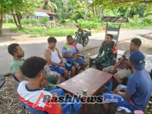 Tingkatkan Pembinaan Teritorial, Babinsa 1602-04 Koptu Sahlan Gelar Pamwil dan Puldata