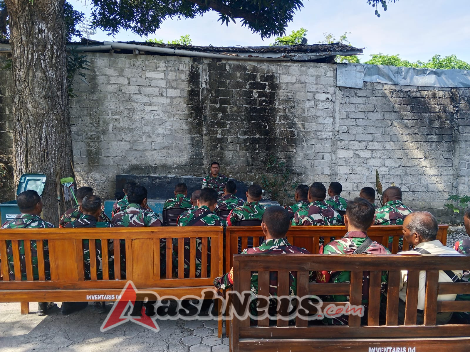 Danramil Betun Ingatkan Anggota Bertanggungjawab Terhadap Setiap Pelaksanaan Tugas