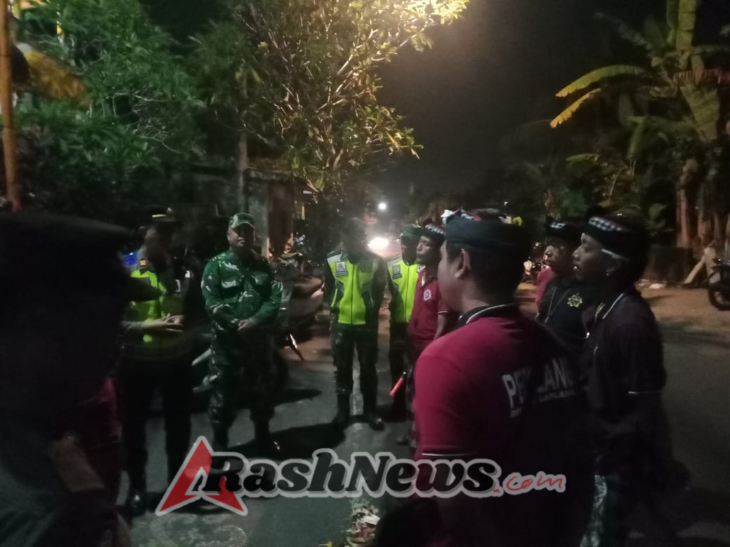 Babinsa Ubud Dukung Ketertiban Masyarakat dan Wisatawan Lewat Patroli Gabunganv