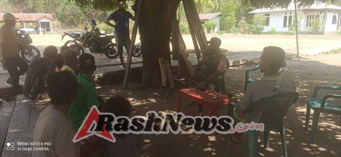 Babinsa Desa Niopanda Tegaskan Sinergi TNI-Rakyat dalam Menjaga Keamanan Wilayah