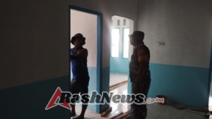 Babinsa Rote Timur Kawal Pembangunan Dapur Sehat Demi Peningkatan Gizi Masyarakat