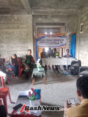 Babinsa dan Warga Nggesa Detu Bahas Rencana Pembangunan Desa Tahun 2026-2027