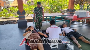 Peran Aktif Babinsa Belega Bantu Penuhi Stok Darah PMI Gianyar