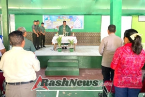 Misa Syukur di Kodim TTU, Doa Bersama untuk Indonesia yang Lebih Maju