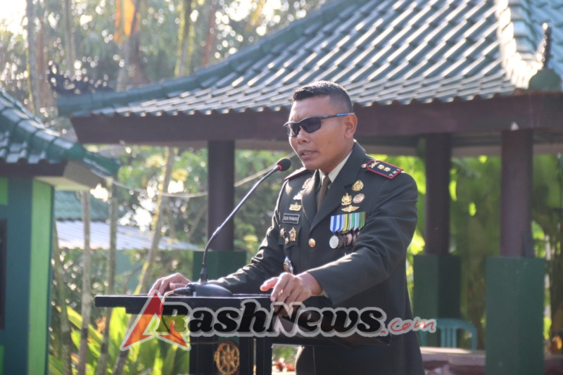 Gelar Jam Komandan, Dandim Klungkung Sampaikan Penekanan Dan Motivasi