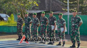 Penghargaan atas Dedikasi Prajurit, Kodim 1626/Bangli Adakan Korp Raport Kenaikan Pangkat dan Purna Tugas dengan Khidmat