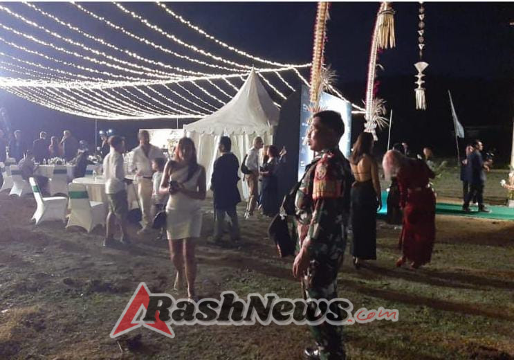 Pantau Titik Keramaian Masyarakat, Babinsa Lakukan Patroli Intensif Malam Hari