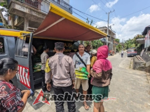 Polres Tabanan Bersinergi dengan Bulog Kediri 1 Salurkan Beras SPHP, Wujud Kepedulian Jaga Stabilitas Harga Pangan