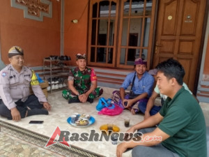 Bhabinkamtibmas Sampaikan Himbauan Kamtibmas Kepada Warga Masyarakat Dalam Upaya Menjaga Kamtibmas