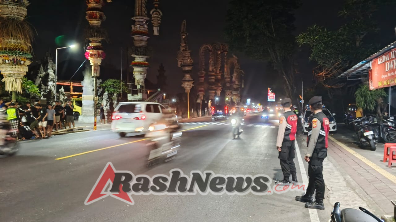 Polsek Mengwi Patroli Biru Susuri Jalur Kapal, Cegah Gangguan Kamtibmas