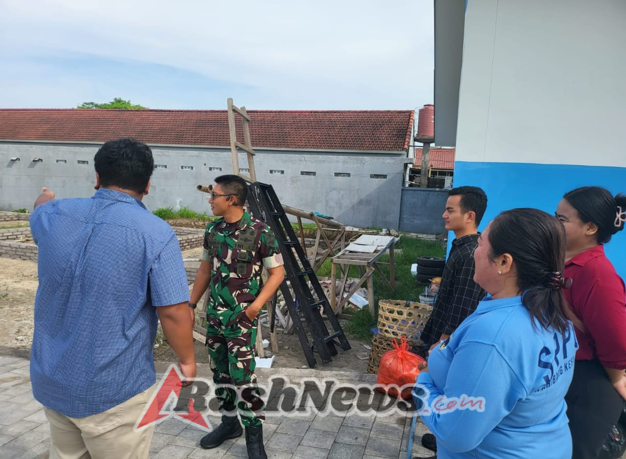 Dandim 1611/Badung Kunjungi Kesiapan Pelayanan SPPG Yayasan Pradnya Widya Laksana