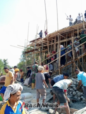 Babinsa Sertu Donatus Kiri Aktif Jaga Keamanan dan Kebersihan di Wilayah Binaan