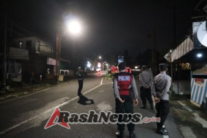 Jaga Harkamtibmas personil Polres Bangli Gelar Patroli Bersama Masyarakat