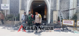 Bhabimkamtibmas  Desa Banjar Anyar 2 Pengamanan Solat Jumat.