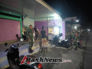 Babinsa Jajaran Kodim 1620/Loteng Lakukan Patroli Intensif, Pantau Titik Keramaian