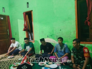 Kedekatan TNI dan Rakyat Terlihat Saat Babinsa Moteng Hadiri Takziah Warga Binaan
