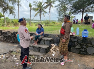 Polairud Polres Gianyar Laksanakan Patroli Pesisir di Pantai Masceti, Jaga Keamanan dan Ketertiban Masyarakat