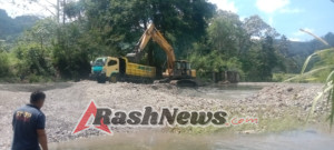 Gotong Royong Satgas TMMD dan Warga Wujudkan Rehabilitasi Bendungan Panondiwal