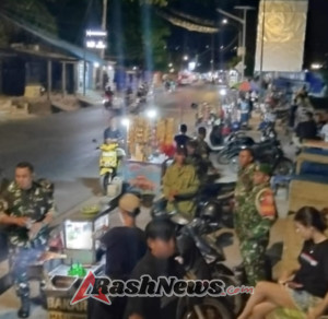 Patroli Mandiri Koramil Alak Pastikan Situasi Aman Kondusif