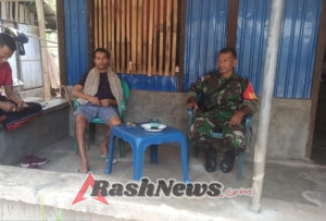 Ciptakan Wilayah Aman dan Sehat, Babinsa Ajak Warga Tetap Waspada dan Peduli Lingkungan