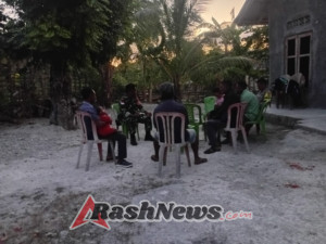 Babinsa Koramil 1627-03/Batutua Ajak Warga Siap Hadapi Musim Hujan