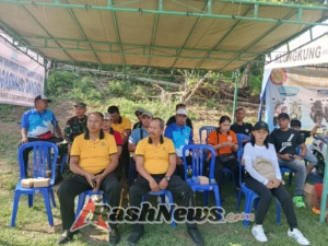 Waka Polsek Hadiri Pembukaan Pekan Olahraga Desa Padangbai