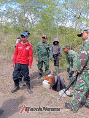 Sinergi Kodim 1614/Dompu dan TN Tambora Lindungi Kawasan Konservasi