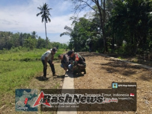 Kehadiran Babinsa di Golo Ketak: Mendorong Akuntabilitas dan Kesejahteraan Ekonomi Melalui Infrastruktur Pertanian